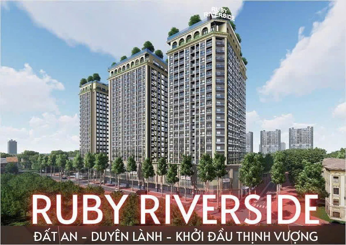 Mở bán Chung cư ruby riverside