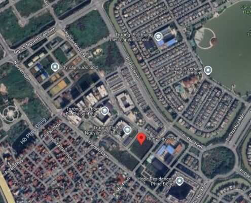 Vị trí dự án Ruby Riverside