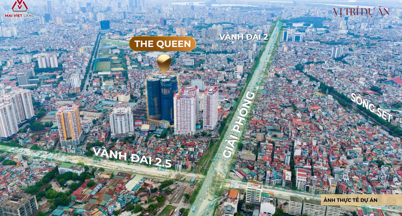 The Queen Giải Phóng – An tâm minh bạch, nhận nhà đúng hạn