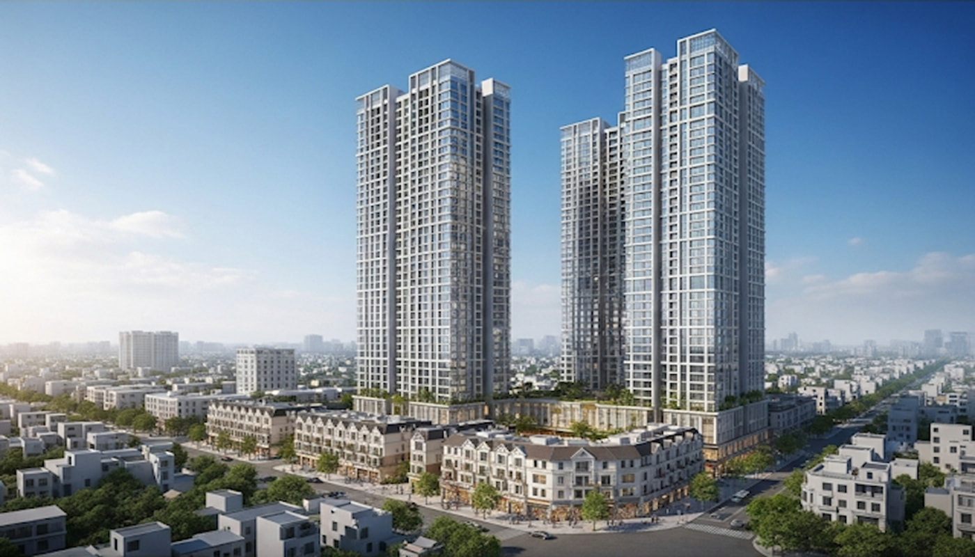 2 toà Căn hộ Dự án Rivea Hanoi