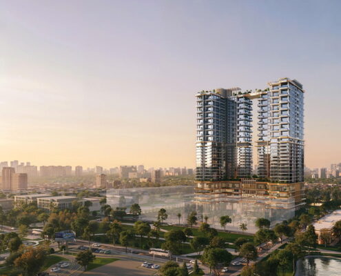 Phối cảnh dự án Rivea Residences