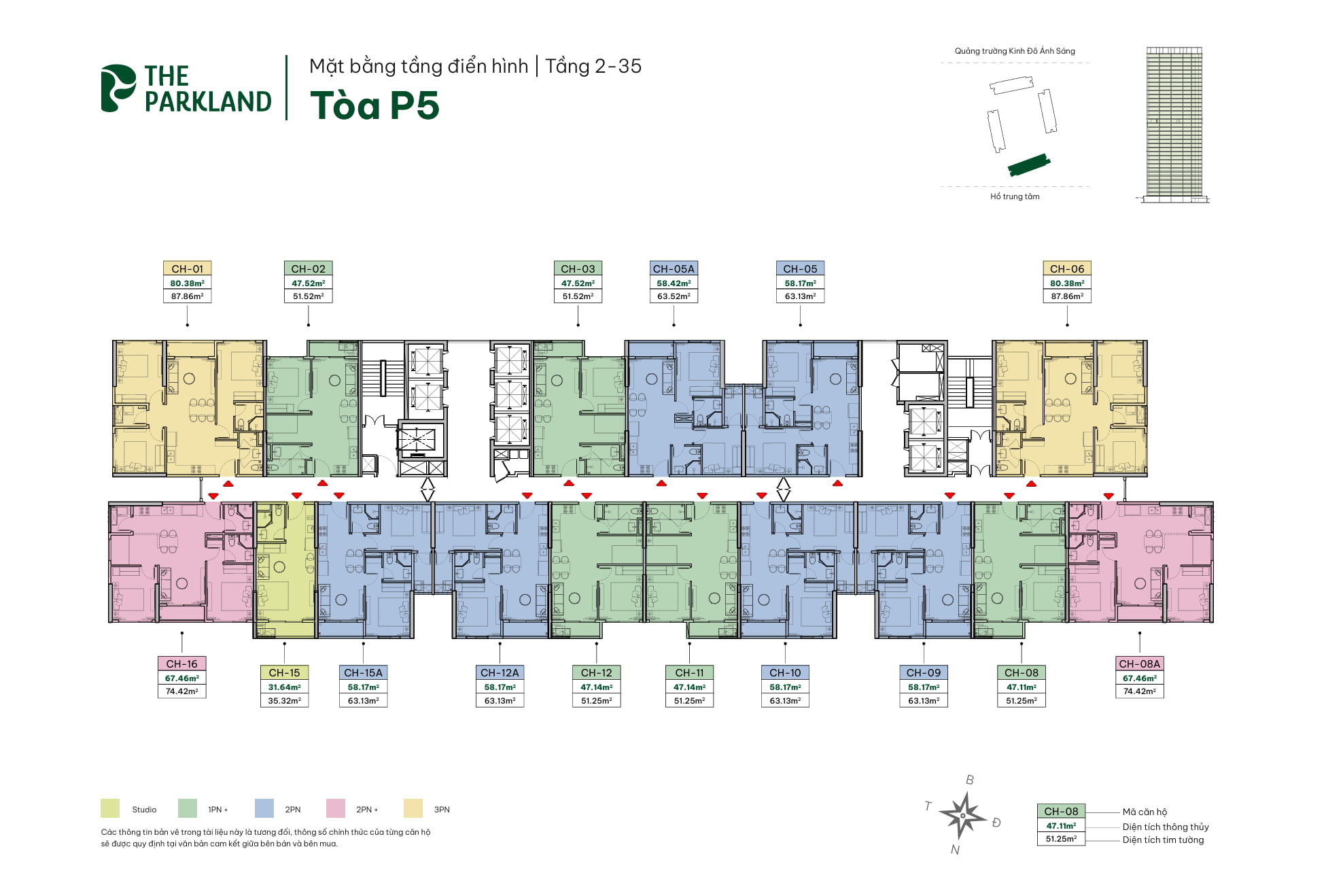 Thiết kế mặt bằng P5 Imperia Ocean City