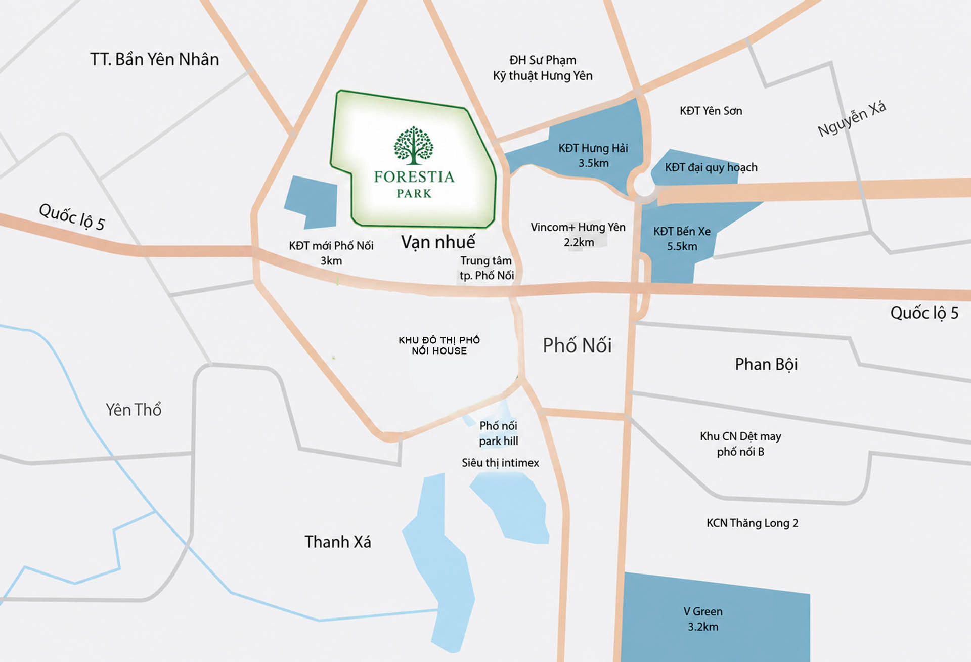 Vị trí Dự án Forestia Park